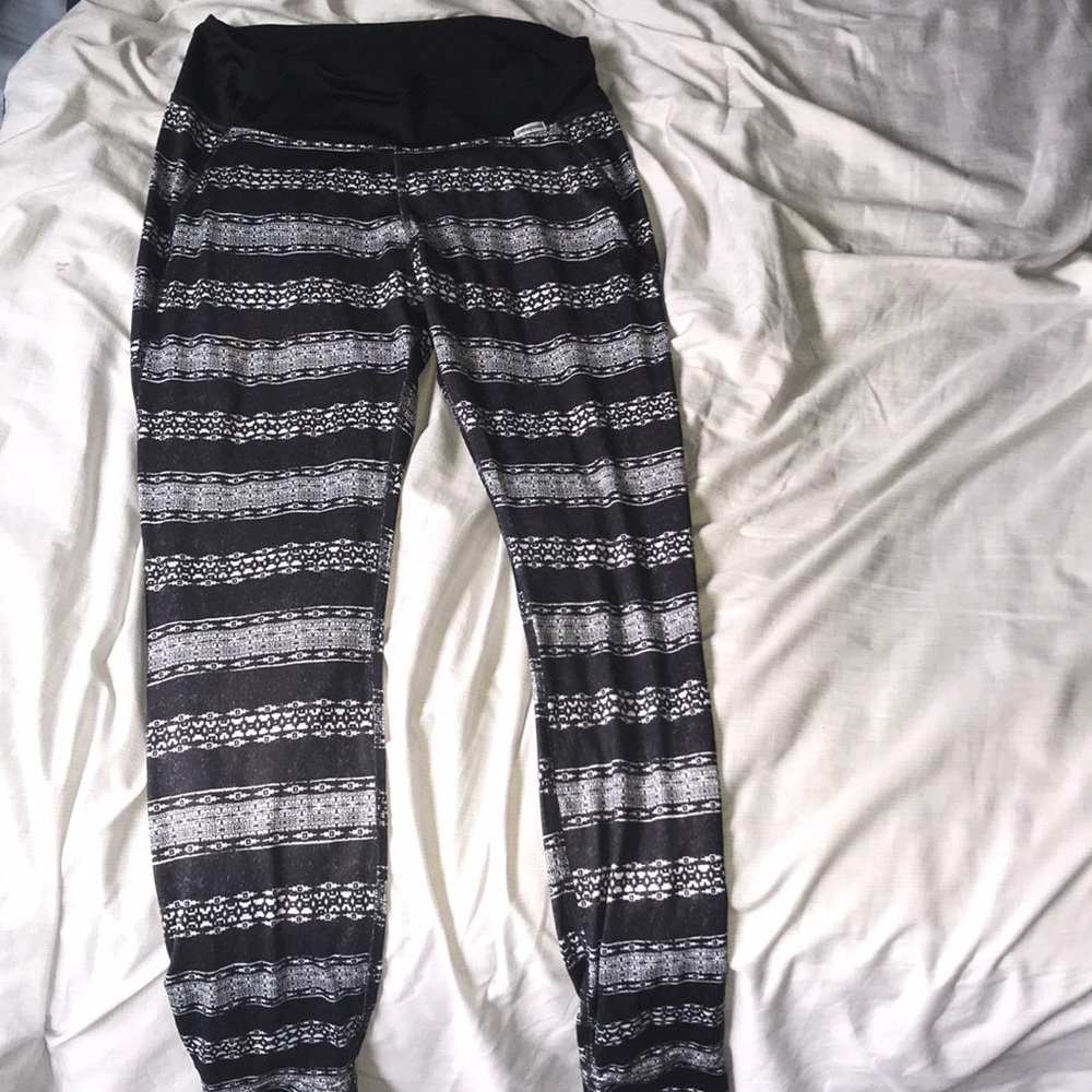 Full length patterned leggings